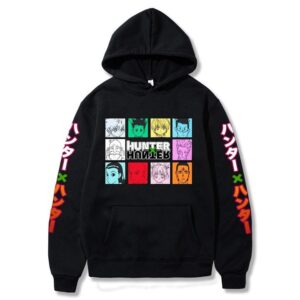 Hunter x Hunter Hoodie Gon Killua Leorio Hisoka
