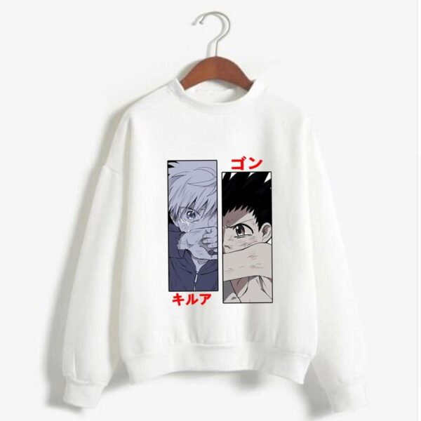 Hunter x Hunter Pullover Gon und Killua Traurig - Image 2