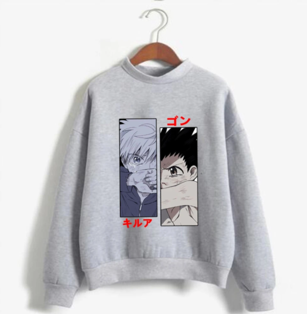 Hunter x Hunter Pullover Gon und Killua Traurig - Image 3