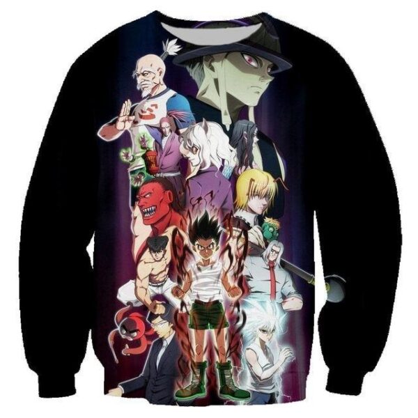 Hunter x Hunter Pullover Helden