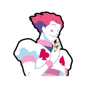 Hunter x Hunter Sticker Hisoka Joker Card
