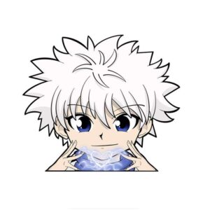 Hunter x Hunter Sticker Killua Godspeed