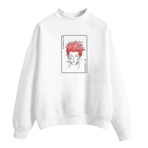 Hunter x Hunter Pullover Hisoka Joker Card - Image 2